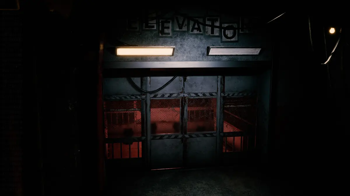 A glowing yellow haul cart with two Critters working a factory loading dock